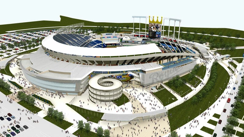 Kauffman Stadium — Concourse & Outfield Expansion - Kansas City Structural  Steel